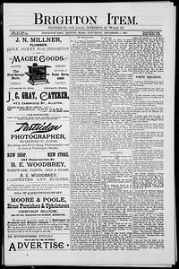 The Brighton Item, December 05, 1891