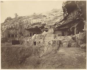 1. & 2. Buddhist caves, Elura - Mahârwâdâ portion