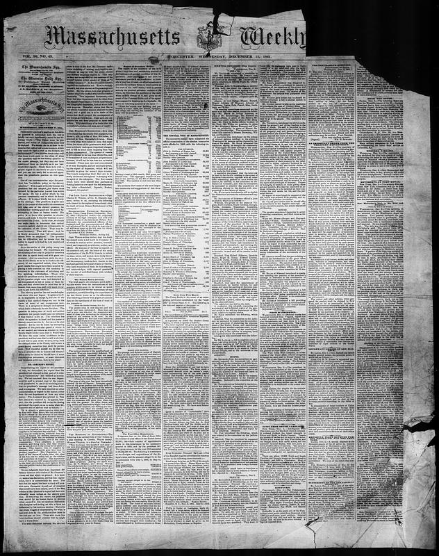 Massachusetts Weekly Spy Digital Commonwealth