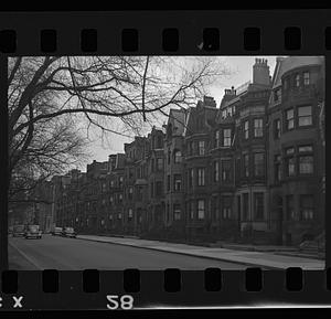 Commonwealth Avenue, Boston, Massachusetts, between Exeter Street and Fairfield Street