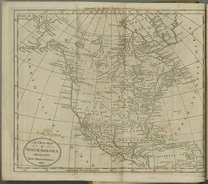 A new map of North America shewing all the new discoveries