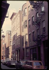 6 Garden Court Street where Rose Fitzgerald Kennedy was born. North End Boston