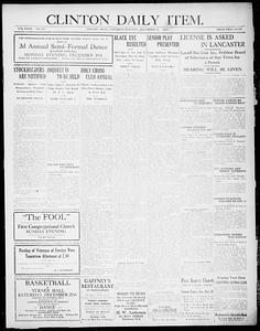 Clinton Daily Item. December 27, 1924 - Digital Commonwealth