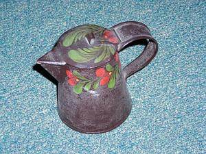 American toleware cream pitcher