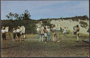 Artists at work, Cape Cod, Mass.