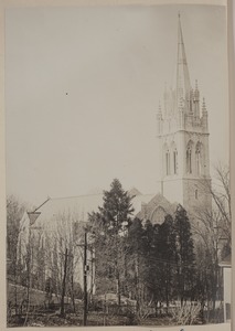 Photograph Album of the Newell Family of Newton, Massachusetts - Congregational Church, West Newton, Massachusetts -