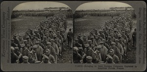 A haul of 1900 German prisoners, France