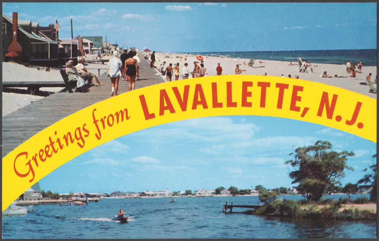 Greetings from Lavallette, N J. Digital Commonwealth