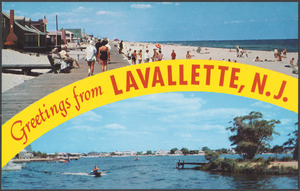 Greetings from Lavallette, N J.