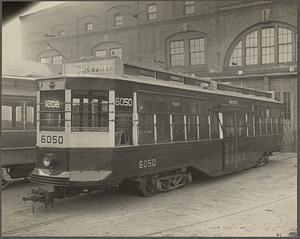 Boston Elevated Railway. Street car