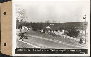 Albina Morin, filling station, Rutland, Mass., Feb. 25, 1944