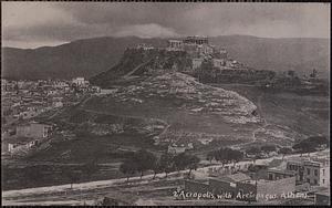 Acropolis, with Areiopagus. Athens