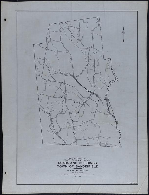 Roads and Buildings Town of Sandisfield Digital Commonwealth