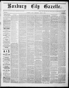 Roxbury City Gazette, June 26, 1862
