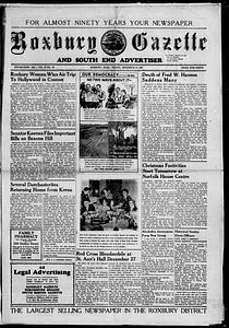 Roxbury Gazette and South End Advertiser, December 14, 1951