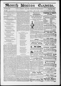 South Boston Gazette, December 02, 1848