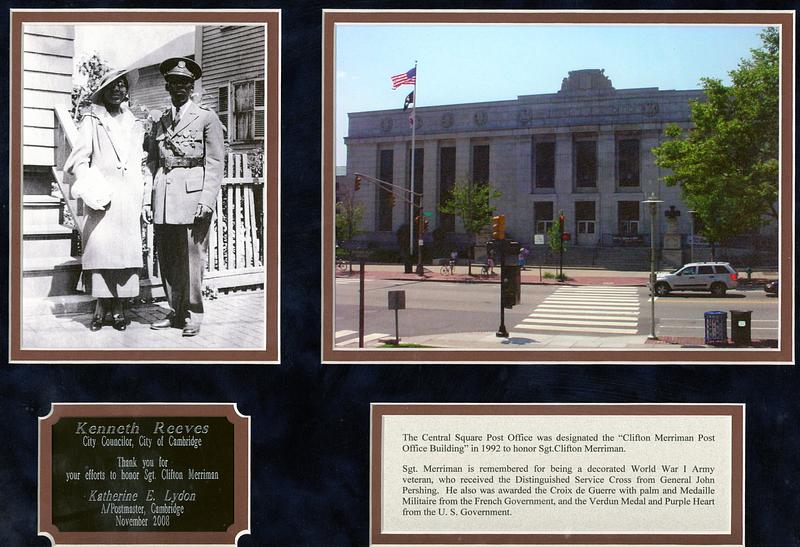 Clifton Merriman Post Office building commemoration, Nov. 2008