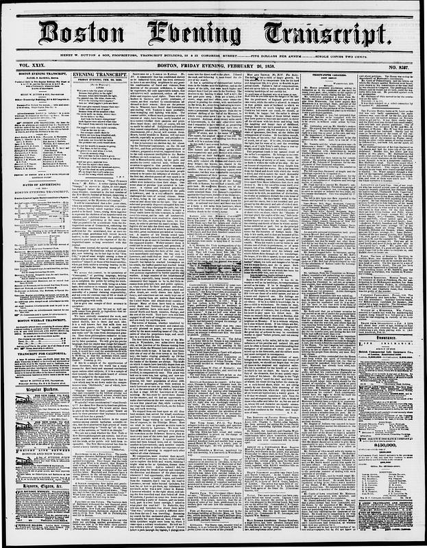 Boston Evening Transcript - Digital Commonwealth