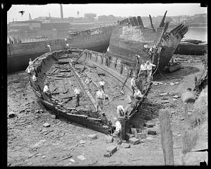 Ship graveyard between Chelsea & East Boston
