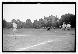 Women's baseball game
