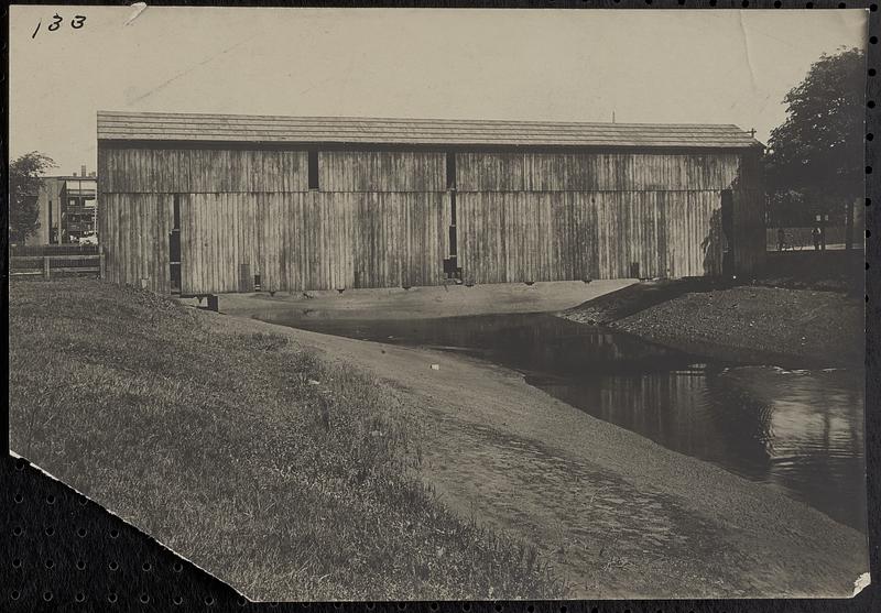Bridge across Third Level Canal near #4 overflow - Digital Commonwealth