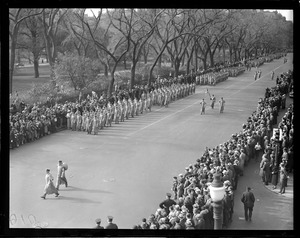 West Point cadets parade in Boston