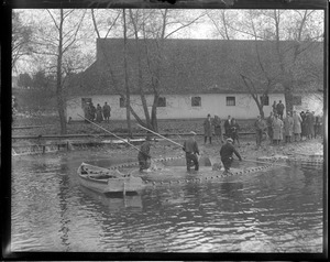 Raymond, Maine. Salmon hatchery.