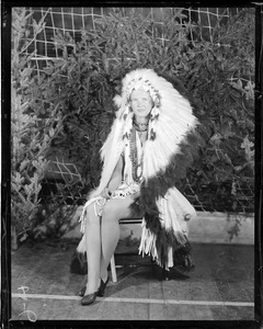 Dartmouth winter carnival - Miss Betty Radcliffe of Great Neck, L.I.