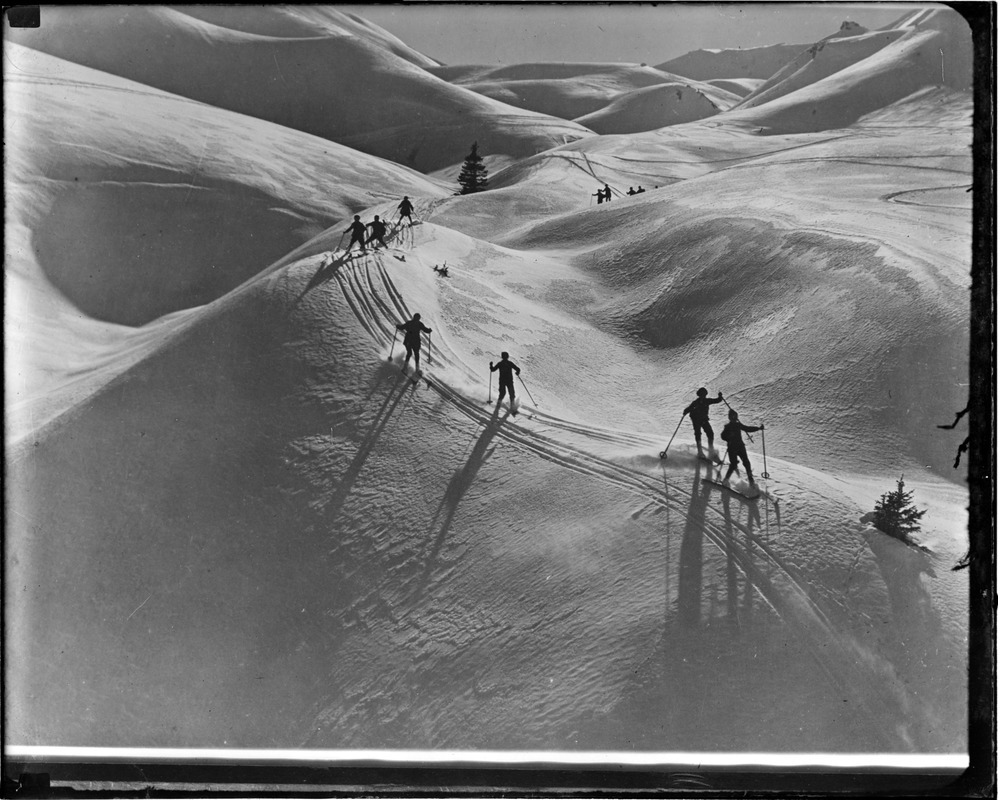 Swiss mountains: Skiers paradise photo taken above Adelboden in the Bernese Oberland, Switzerland