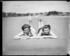 Bathing girls