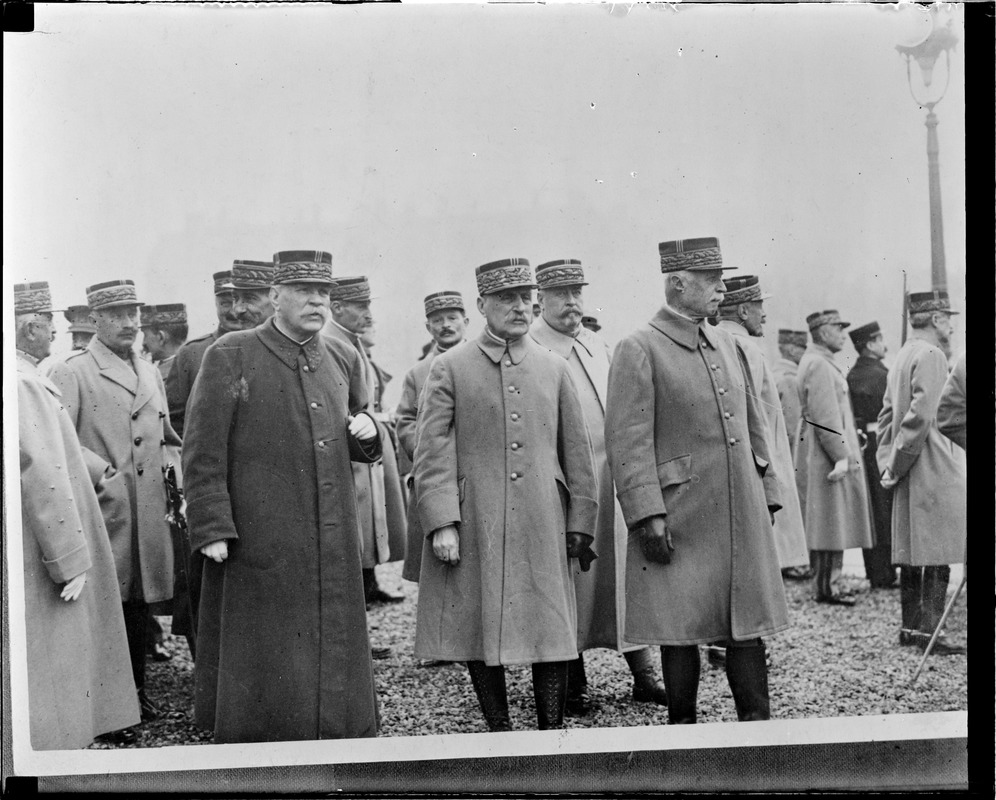 Marshals Foch and Joffre in Paris