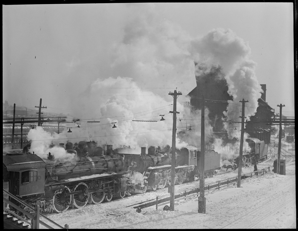 Trains, steam locomotives