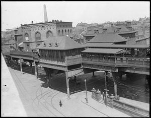 Boston elevated station, City Square, Charlestown