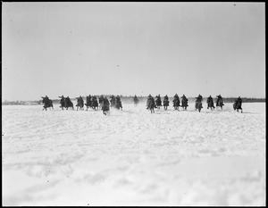 Cavalry training at Ft. Ethan Allen, Burlington, VT