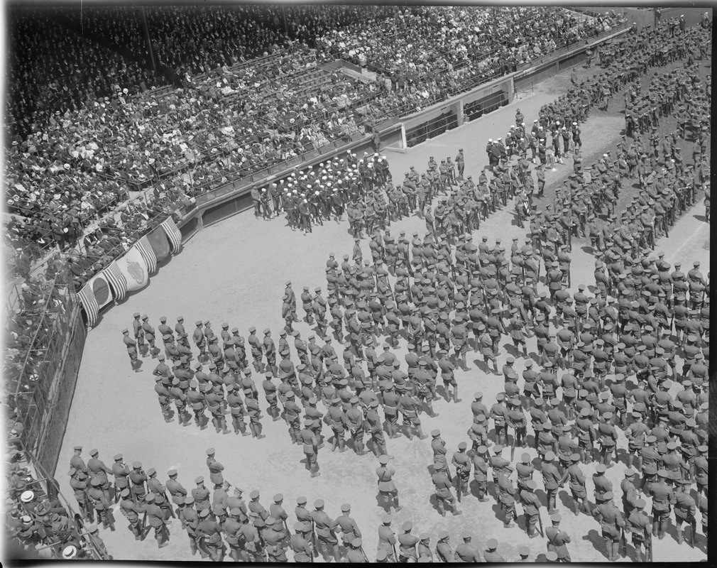 Military services at Fenway