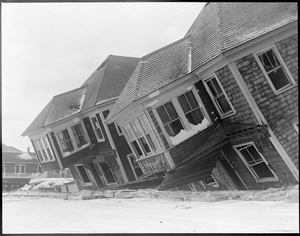 Wrecked house - Hampton Beach, N.H.