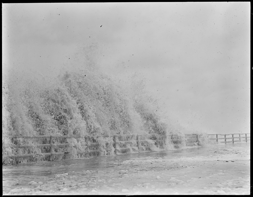 Surf at Winthrop during storm
