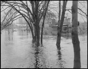 Flooded houses, 1936 flood