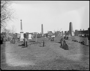 John Harvard's grave - Charlestown