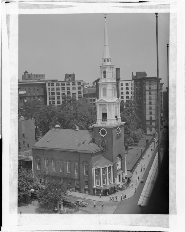 Park Street Church, Tremont and Park streets