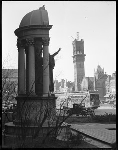 New Old South Tower project from Phillips Brooks Memorial