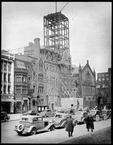 New Old South Tower project, tower under construction