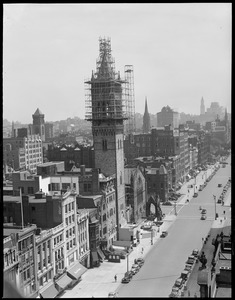 New Old South Tower project from Hotel Lenox