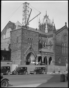 New Old South Church being torn down