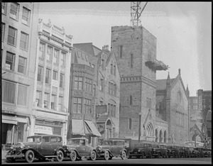 New Old South Church Tower torn down
