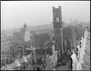 New Old South Church Tower to be razed, from Hotel Lenox