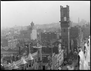 New Old South Church Tower to be razed, from Hotel Lenox