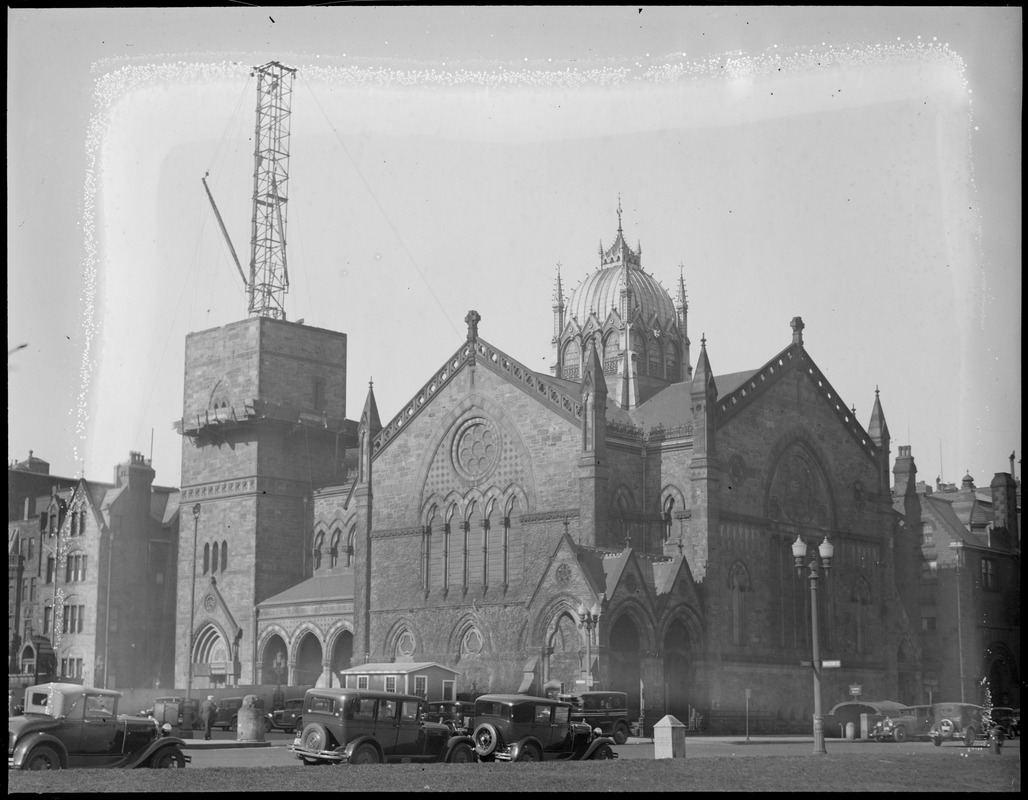 New Old South Church being torn down