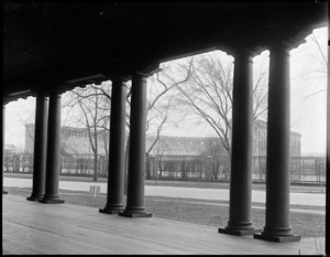 Harvard Stadium from Newell Boathouse