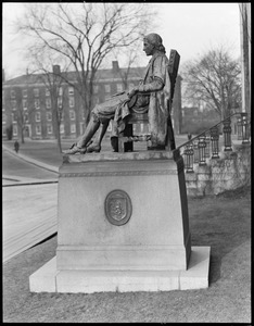 John Harvard statue Cambridge